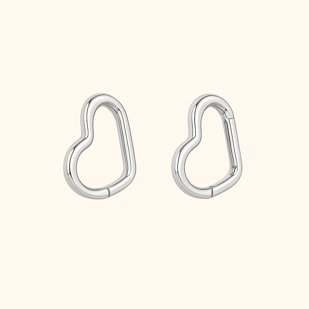 MIJNTJE Hjerte Øreringe