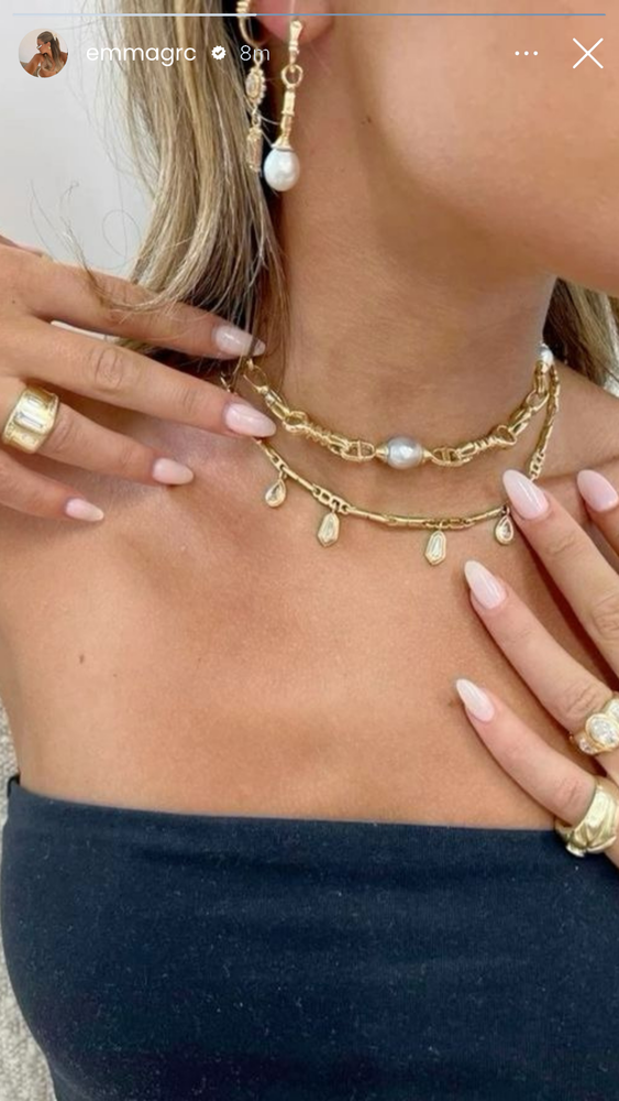 Mine nye favoritter bliver flere og flere! 💖 Delikate, misfarves aldrig og er virkelig smukke – Nobara er et must-have!