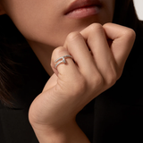 SPIJKER Elegant Ring med Zirkonia