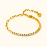 FAE Papirklips Tennis Armbånd