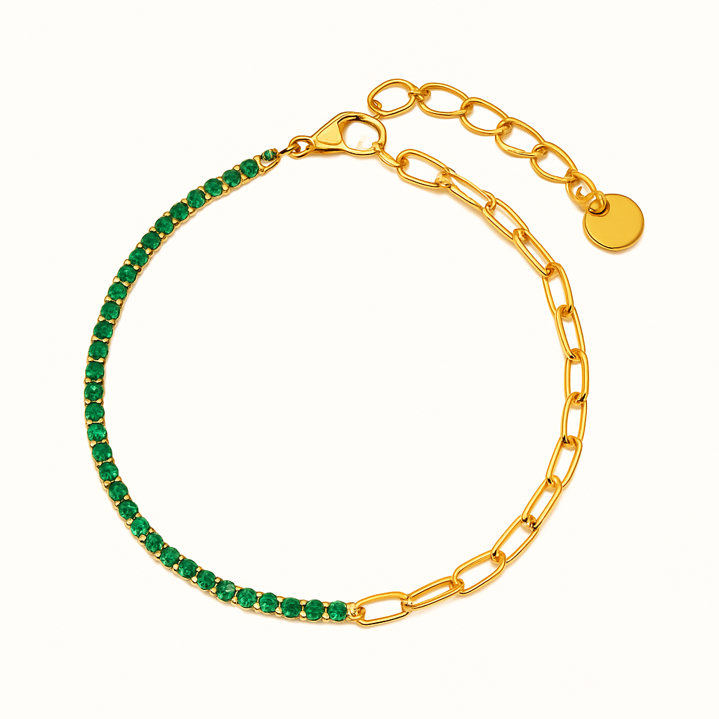 FAE Papirklips Tennis Armbånd