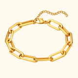 JESSIE Paperclip Armbånd