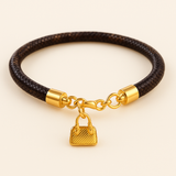 LULU Guld Taske Armbånd