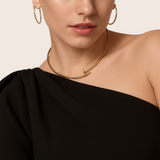 SPIJKER Halskæde med Zirkoon