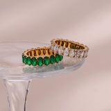 Antoinette Diamant Simulant Guld Ring