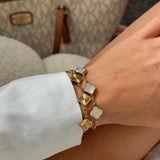 CLOVER Guld Armbånd