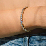 TENNIS Elegant Armbånd | Sølv