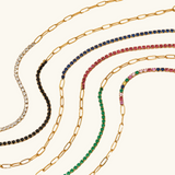 FAE Papirklips Tennis Armbånd