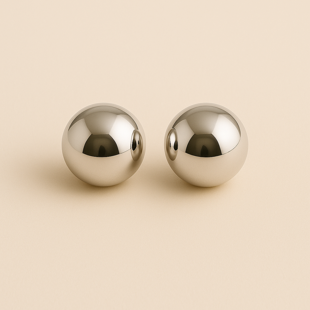 BRIAR Runde Øreringe