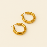 ALINA Guld Hoops